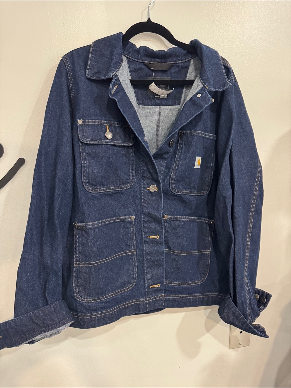 Carhartt Blue Denim Utility Jacket - Women's